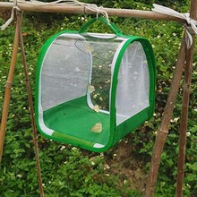 跨境新款PVC昆虫饲养笼子 户外便携透明蝴蝶栖息笼 轻巧便携包包