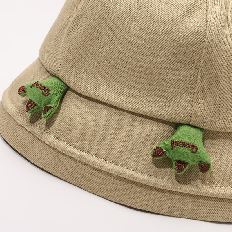 New Cute Cartoon Frog Hat Female Spring and Summer Korean Fisherman Hat Student Anti-Sunburn Sun Hat Bucket Hat Tide