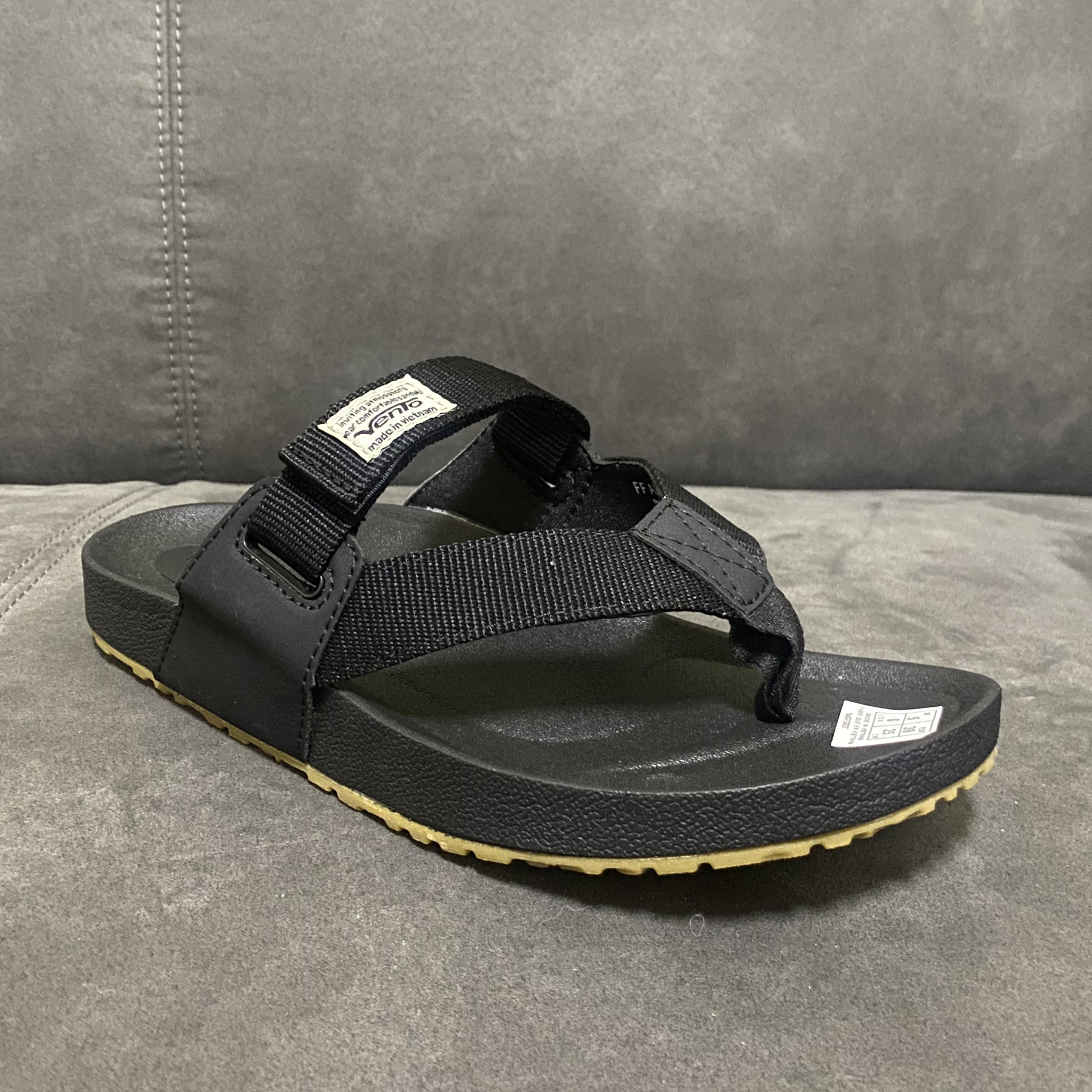 正品越南vento奔兔男士人字拖沙滩夹脚拖鞋02001