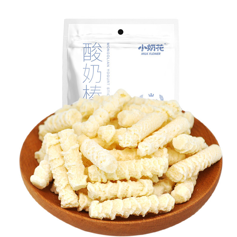 小奶花奶酪棒酸奶疙瘩奶酪棒批发现货代发内蒙古奶制品奶酪棒