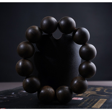 越南芽庄沉香手串男女士白奇楠沉香木佛珠手链108颗沉水级文玩念