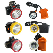 批发询价厂家供应LED充电锂电池防水防爆头戴式矿用头灯矿灯