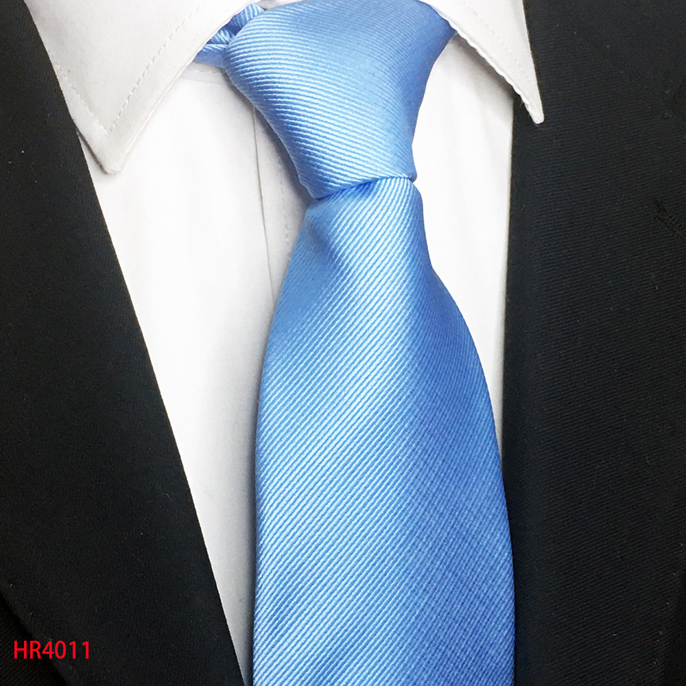 男士领带黑色手打款潮流学生青年细窄版拉链式商务正装休闲c西装k