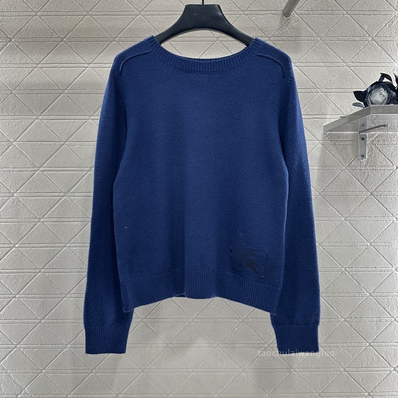 嵌花套头长袖针织衫女 休闲慵懒风时尚百搭圆领上衣秋冬 CT86252