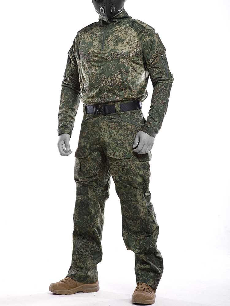 Three Tortoise Shell Russian Camouflage Clothing Suit Male G3 Frog Combat Training Wear G4 Cross-Border Tactical Pants