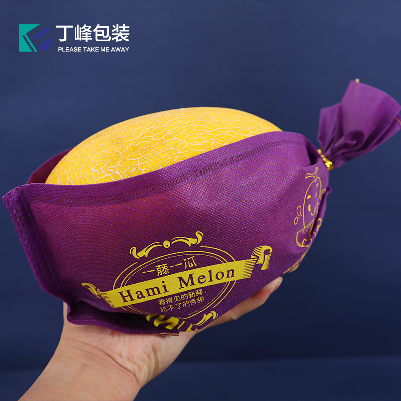 哈密瓜套袋无纺布袋葡萄甜瓜包装袋水果包装套袋芒果水果衬托袋厚