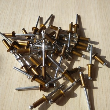 抽芯铆钉 铝铁拉铆钉 带色 古铜色(古铜4* 5*)1盒-阿里巴巴