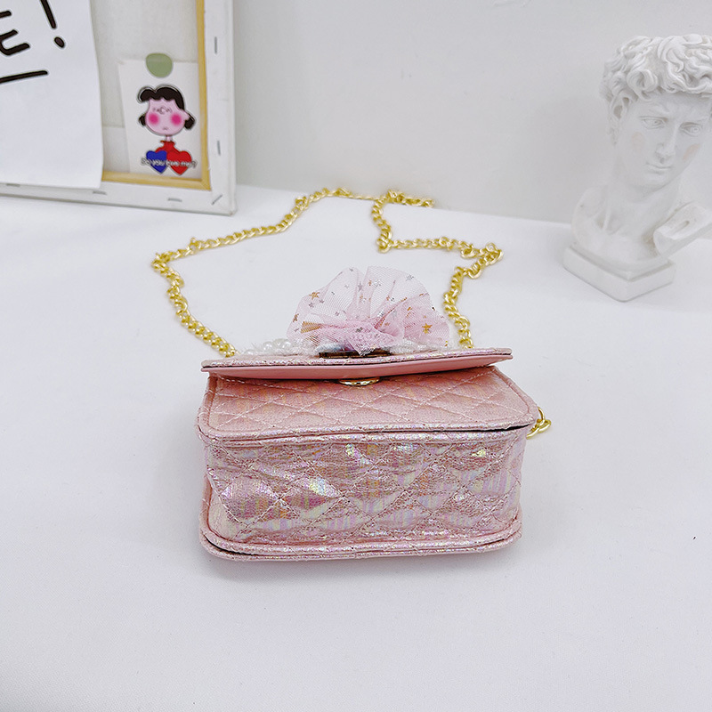 儿童公主手提包女孩洋气可爱单肩斜挎包宝宝礼物零钱包小孩包批发