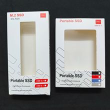 M.2SSD吸塑纸盒子Portable SSD Type-c固态硬盘存储金属外壳包装