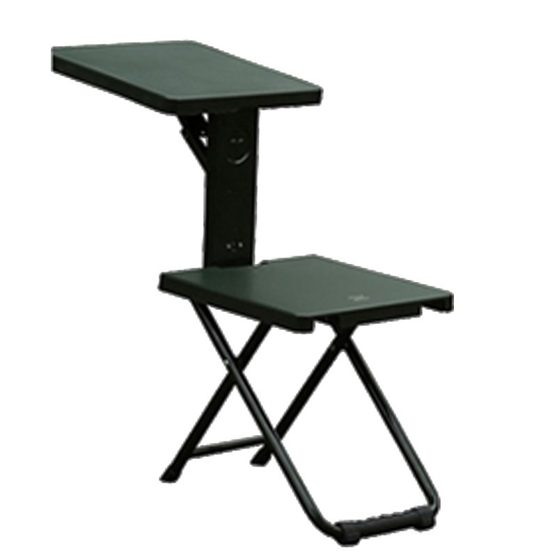 士兵学习椅部队折叠椅多功能折叠凳户外马扎便携式单兵学习椅写字
