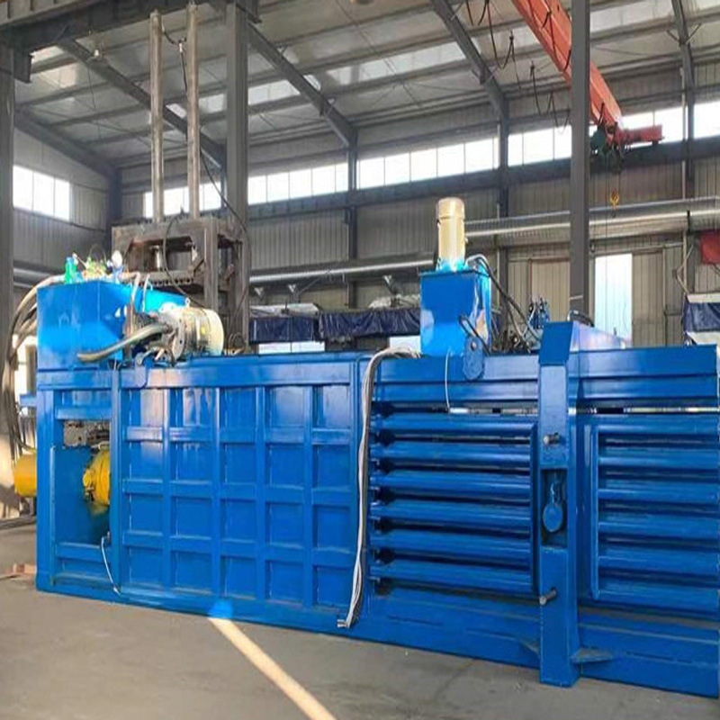 框架式棉絮流苏压块机 废弃珍珠棉压缩成型机 布条被套20吨打包机