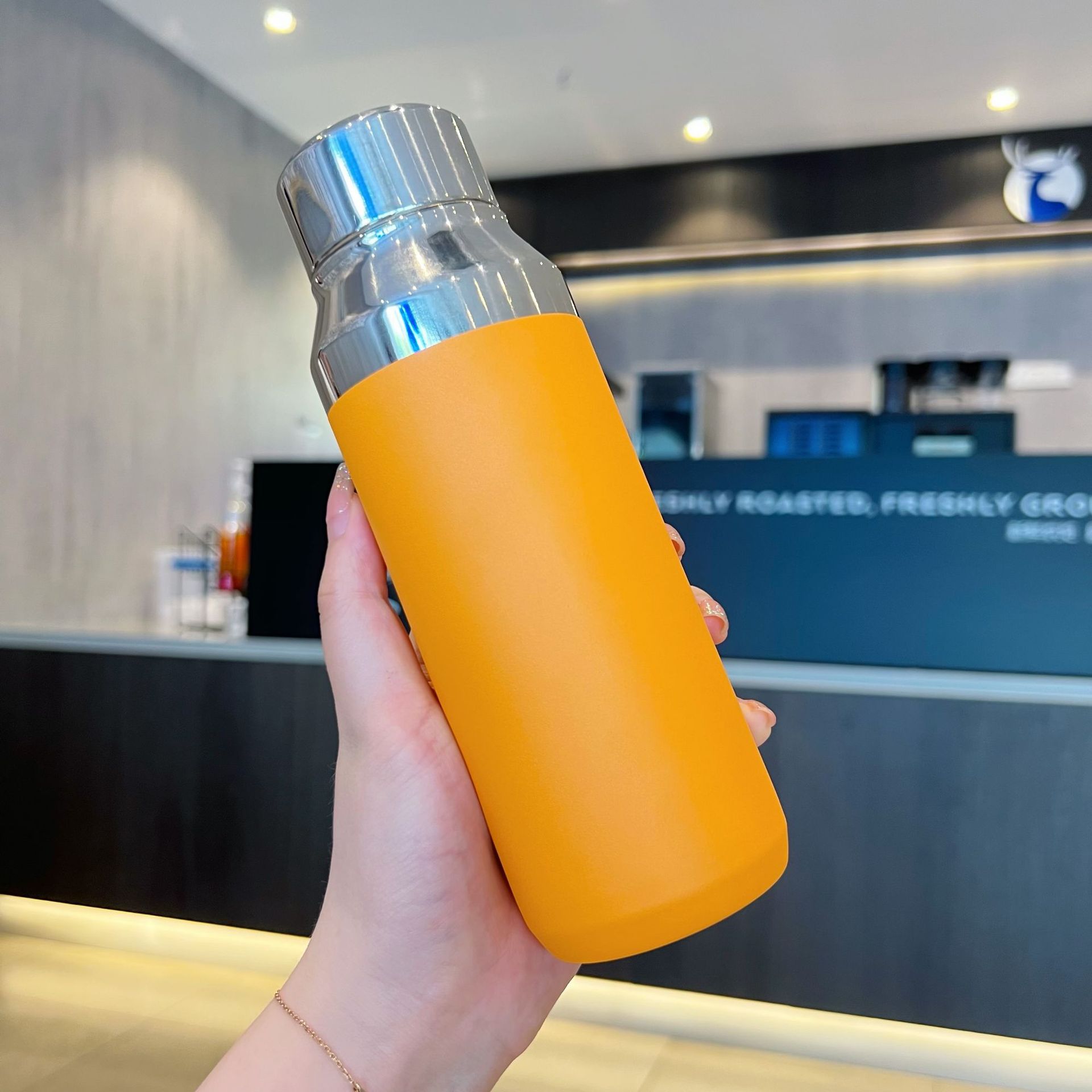 Factory Direct Sales Kuna Thermos Cup Portable Compact Straight Drink Cup inside and outside 304 Business Cup Factory Wholesale