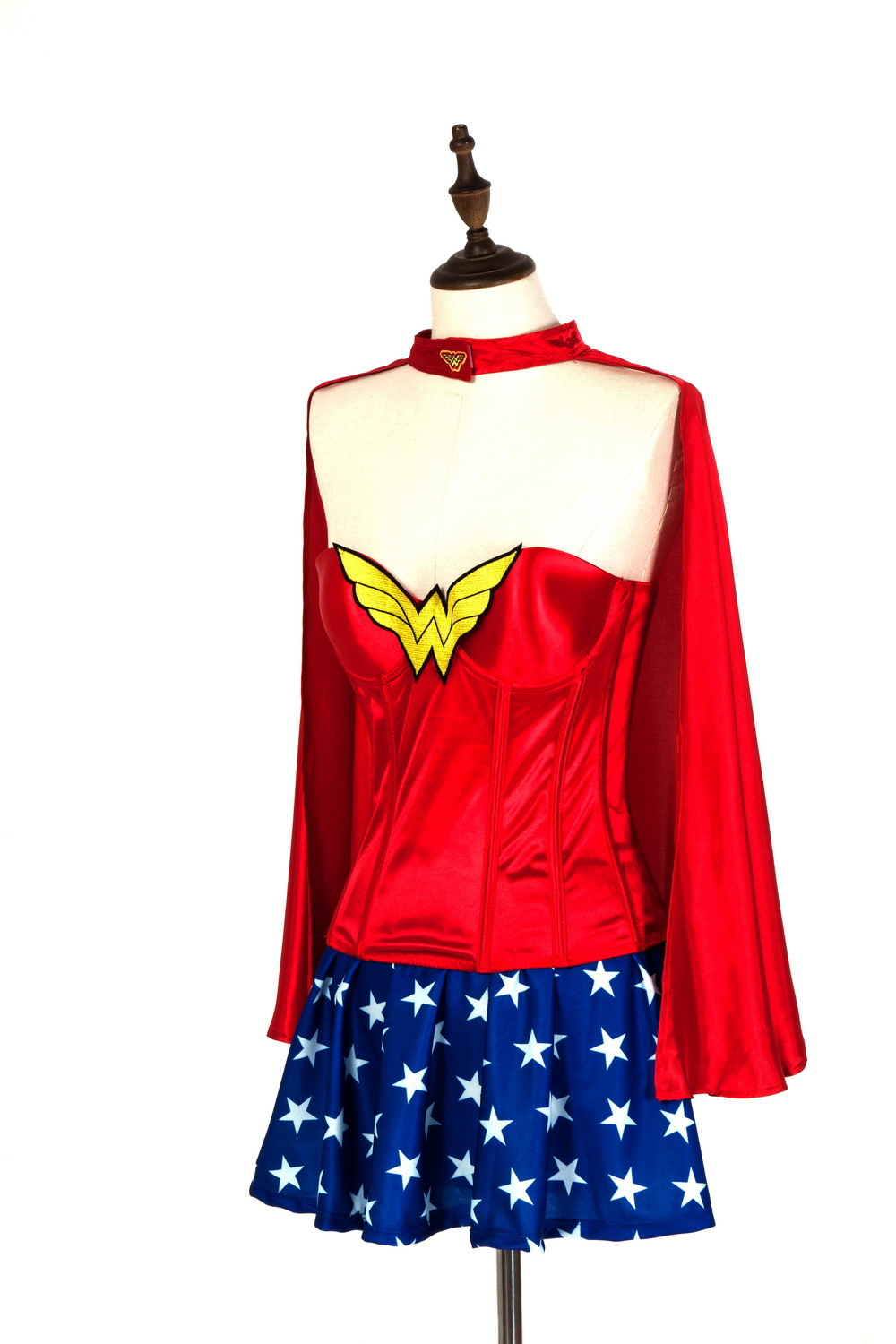 成年女款神女奇侠连衣裙披风套装cosplay服装舞台表演服