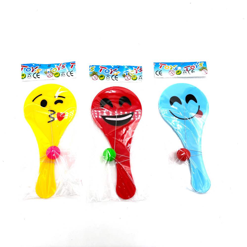 外贸波板球拍 智力玩具波波球撞击弹力球 热销儿童波板球玩具