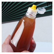 雨立蜂蜜瓶塑料瓶尖嘴方便倒便携式分装瓶挤压按压式蜂蜜罐装蜂蜜