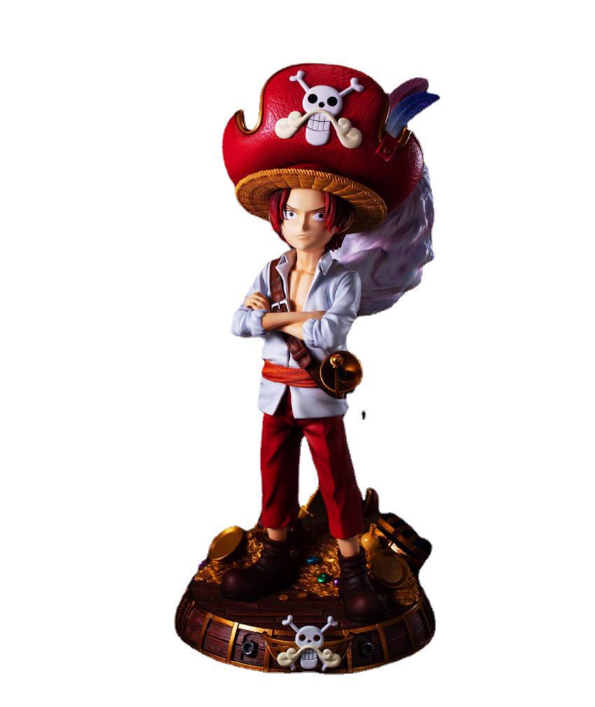 海贼王gk手办 童年香克斯  潮玩手办模型 树脂雕像摆件