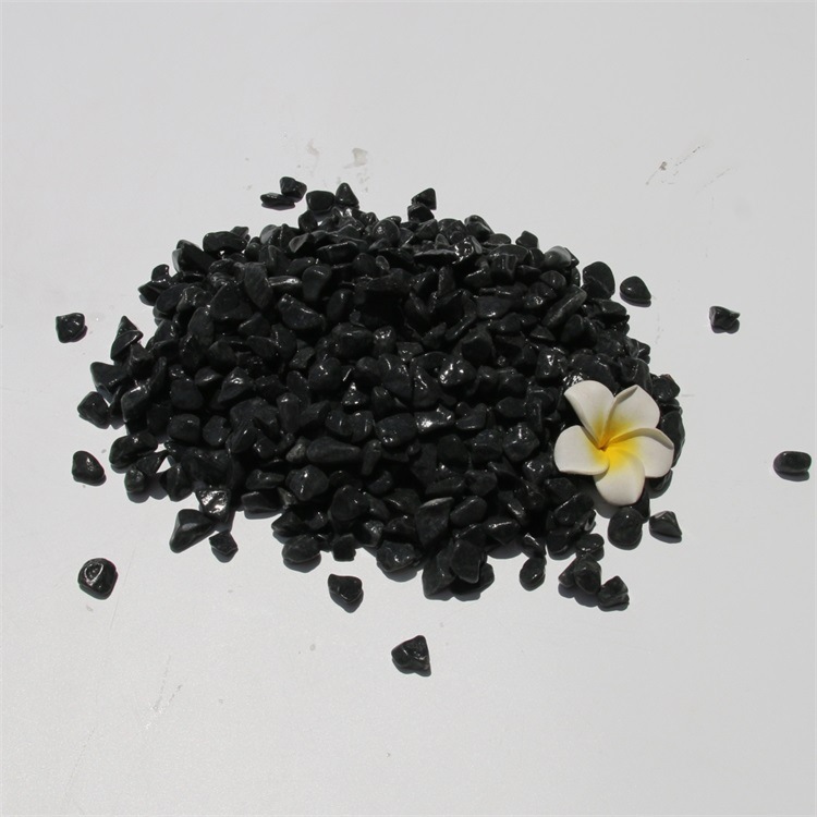 黑色石米