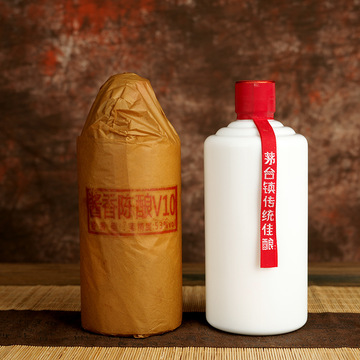 贵州白酒整箱低价茅台镇酱香型粮食酒陈酿光瓶接待酒低端白酒包邮