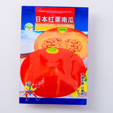 日本红栗南瓜种子超甜橙红甘面又甜又粉又糯的南瓜品种 蔬菜种子