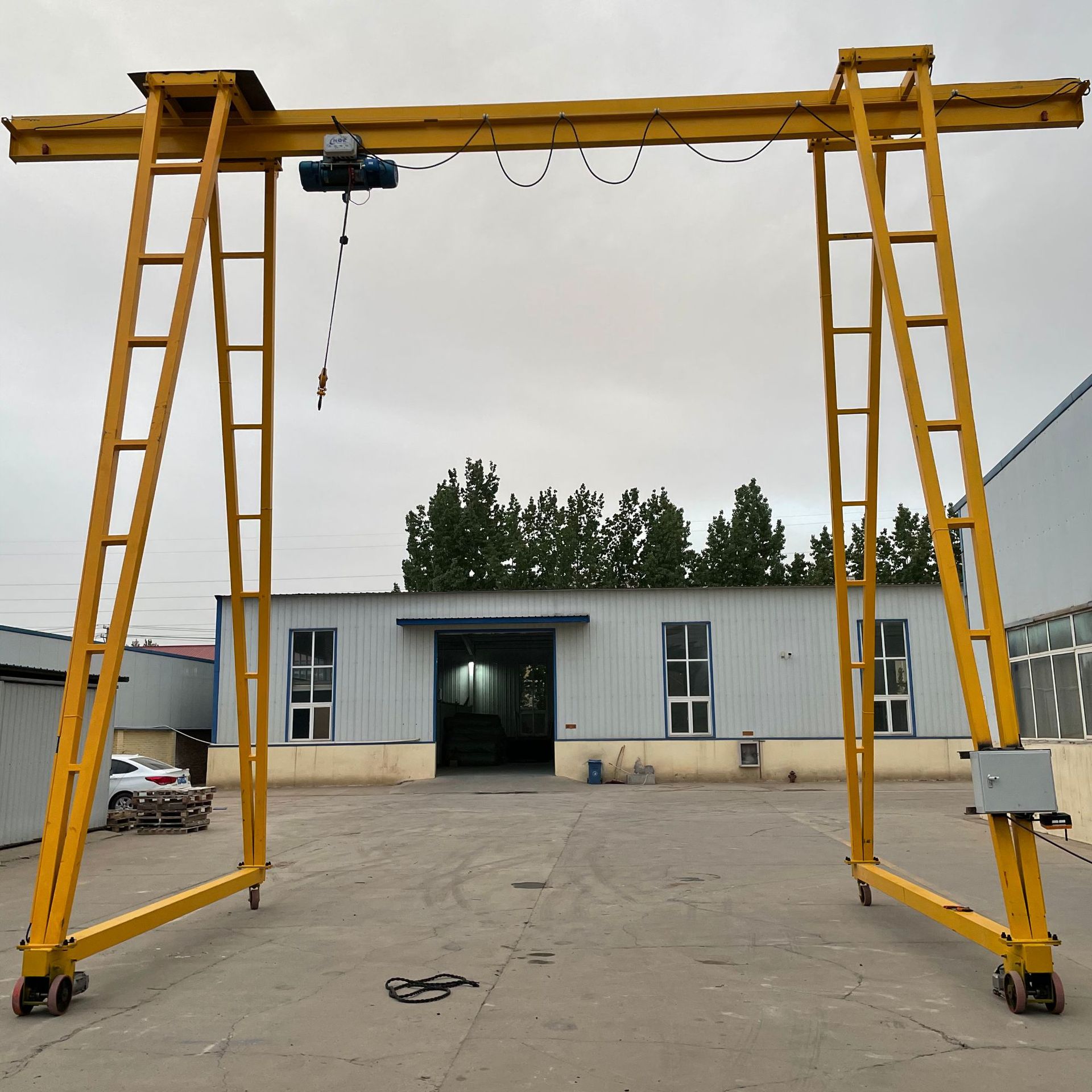 起重龙门架 室内吊机龙门架 小型手动吊车 简易移动龙门架