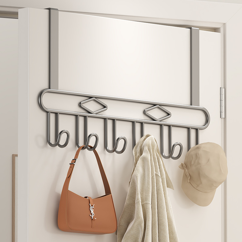 加粗壁挂挂钩衣帽架挂衣架门后宿舍强力免钉无痕加固挂衣钩挂钩