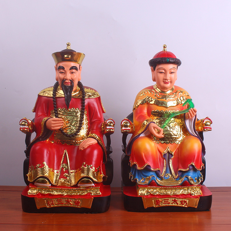 黄三太爷太奶像树脂东北仙家像1216英寸家用供奉四大家族神像摆件