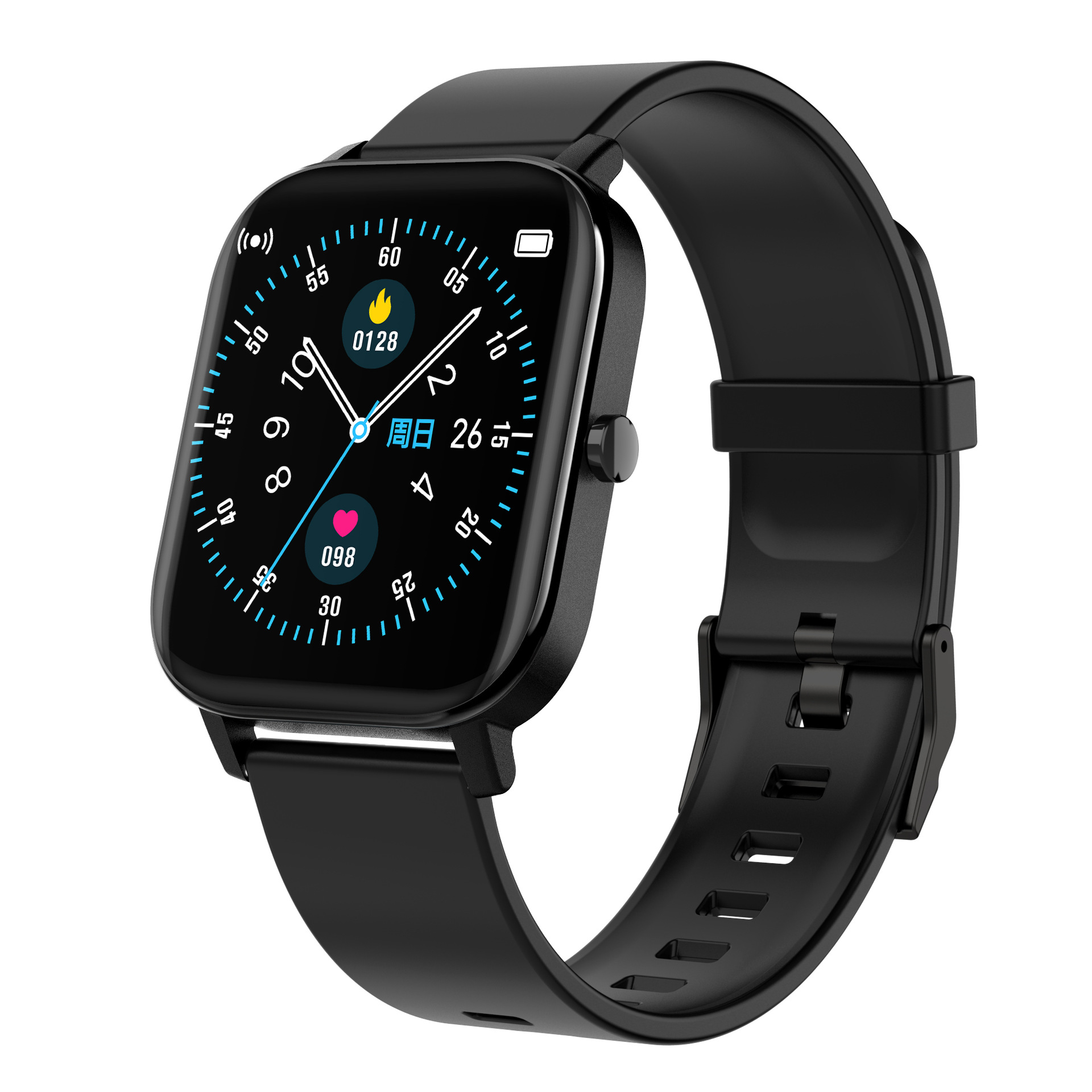 新款智能手环p9心率血压监测计步睡眠自定义表盘多运动模式手表