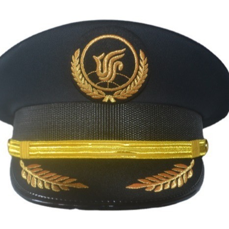 演出表演包邮男女春秋大檐帽保安常服大檐帽收藏礼服卷边帽大盖帽