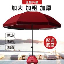 大雨伞摆摊伞商用摆地摊遮阳伞太阳伞户外大型庭院沙滩伞