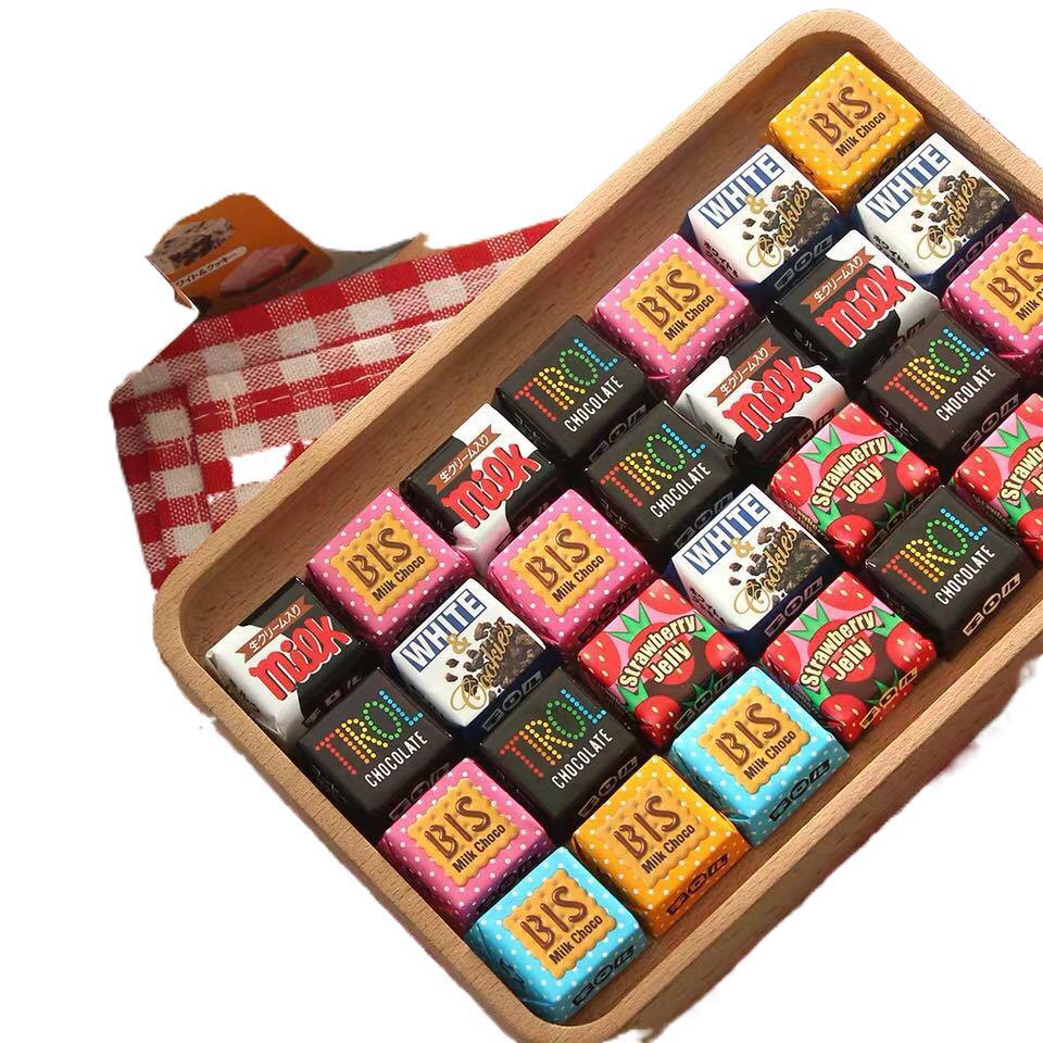 日本进口 tirol松尾多彩什锦杂锦夹心巧克力袋装27枚年货大量批发