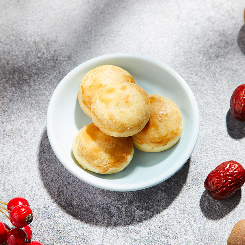 素食零食小吃老上海特产龙华寺桂圆枣泥酥人气网红江南名点蛋素