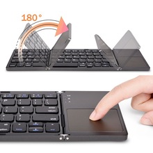 Wireless Folding Keyboard Bluetooth Keyboard With Touchpad F