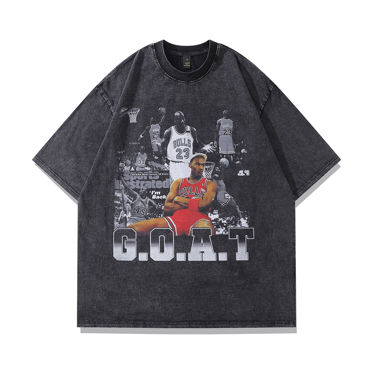美式印花nba复古篮球街头运动嘻哈t恤短袖重磅纯棉批发-阿里巴巴