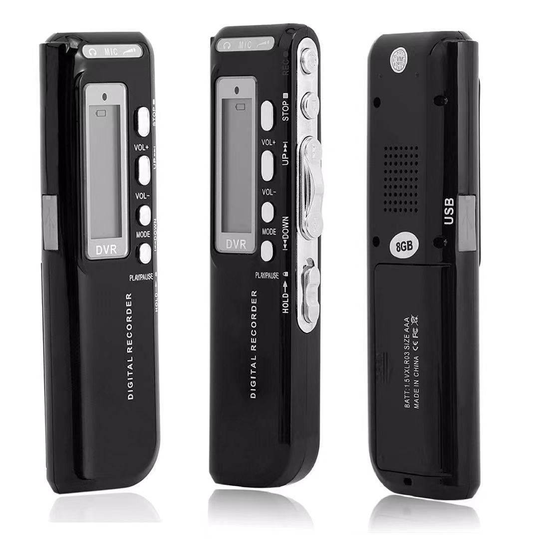 数码录音笔 随身便携式录音笔 高清声控录音电话录音器装干性电池