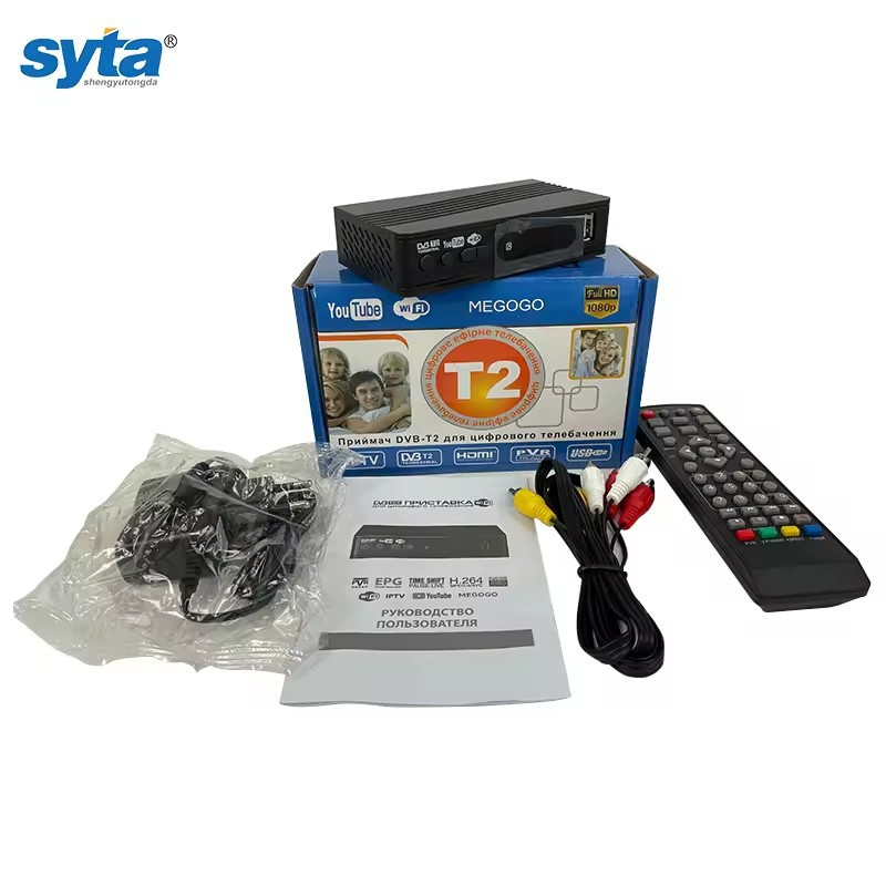 SYTA Indonesia stb digital 115MM 168MM Size DVB-T2 H.264 Wit