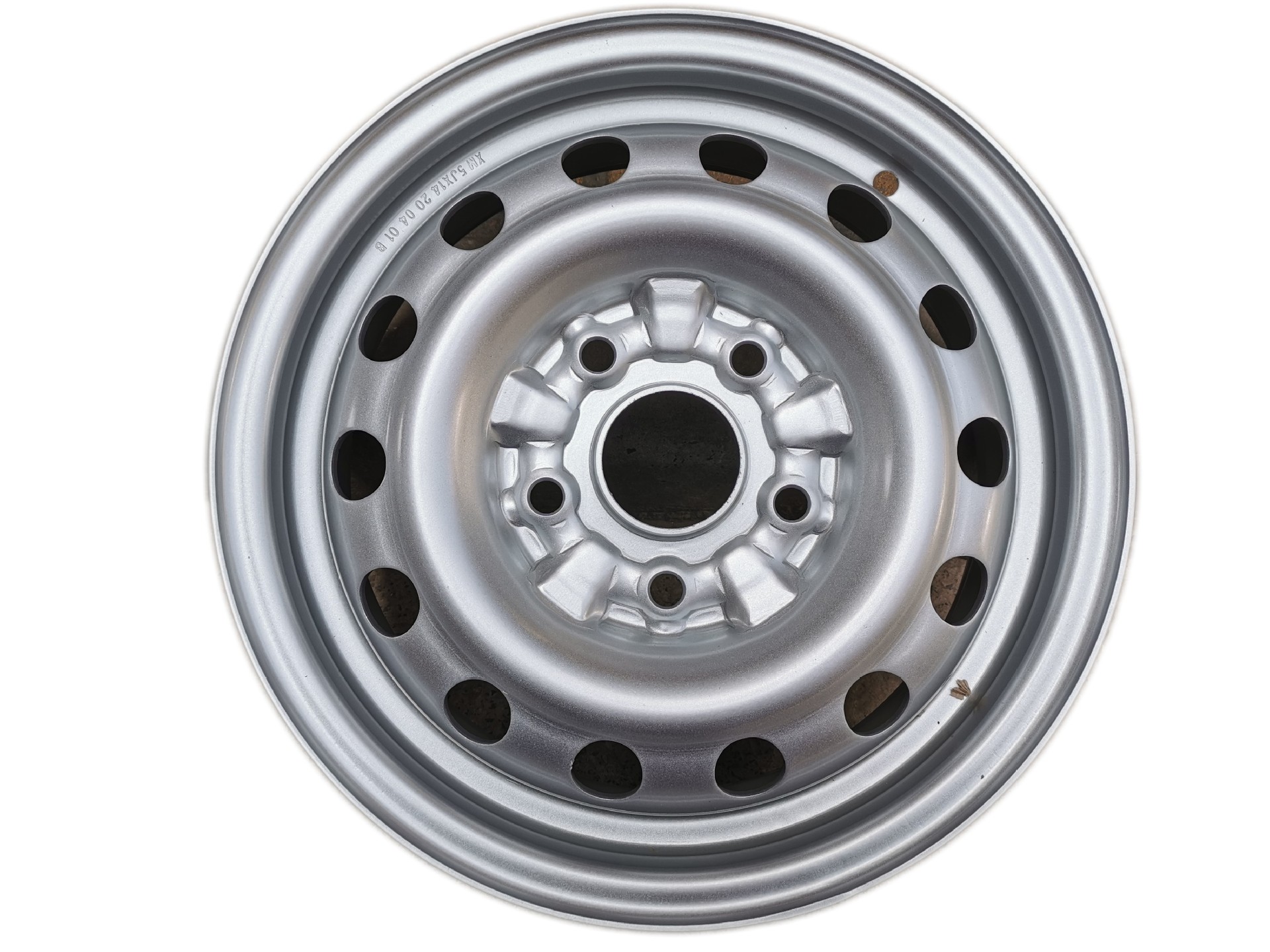 原装荣光小卡钢圈加长版铁圈五孔单排双排货车14寸汽车轮毂