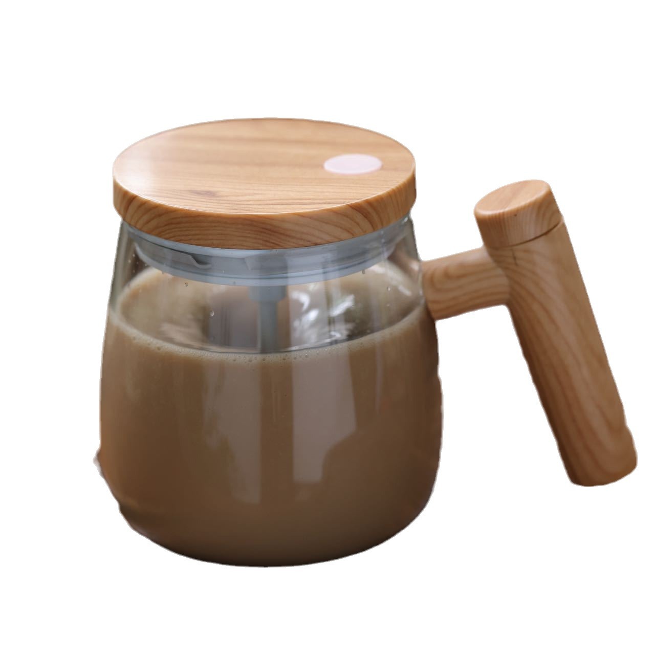 New High Boron Glass Coffee Auto Stirring Cup Electric Mug Milk Powder Honey Medicament Instant Rotating Cup