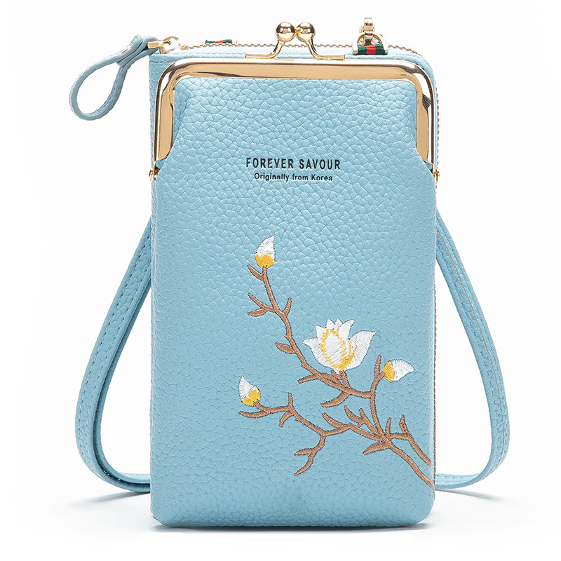 Cell Phone Bag Wholesale New Summer Large-Capacity Crossbody Bag Small Female Niche Embroidered Ins Wallet Ladies Fashion
