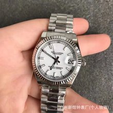 劳家力士日志31MM系列女全自动机械手表防水夜光钢带水鬼手表批发
