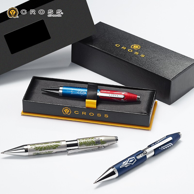 高仕(cross) 宝珠笔漫威联名雷神款 商务办公男女收藏礼品套装