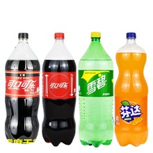 可口可乐芬达/雪碧2L*6瓶整箱装 无糖可乐碳酸饮料畅饮大瓶饮料