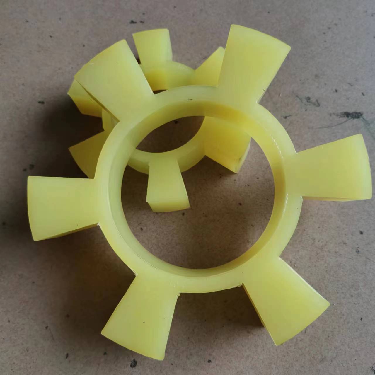 聚氨酯六角垫 梅花垫 联轴器减震垫 缓冲垫 水泵对轮垫