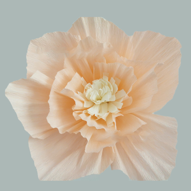 Engagement Wedding Room Pleated Flower Decoration New House Dress up Wedding Party Background Wall Three-Dimensional Paper Flower Layout Supplies