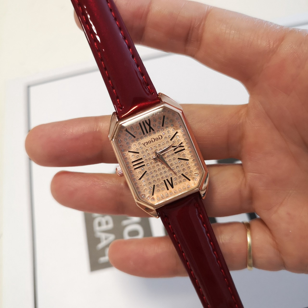 gogoey 新款方形石英罗马女表韩版时尚潮流白领学生 178-阿里巴巴