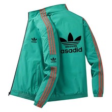 正品adidas阿迪达斯三叶男子绒面秋冬运动连帽保暖夹克外套ic2340