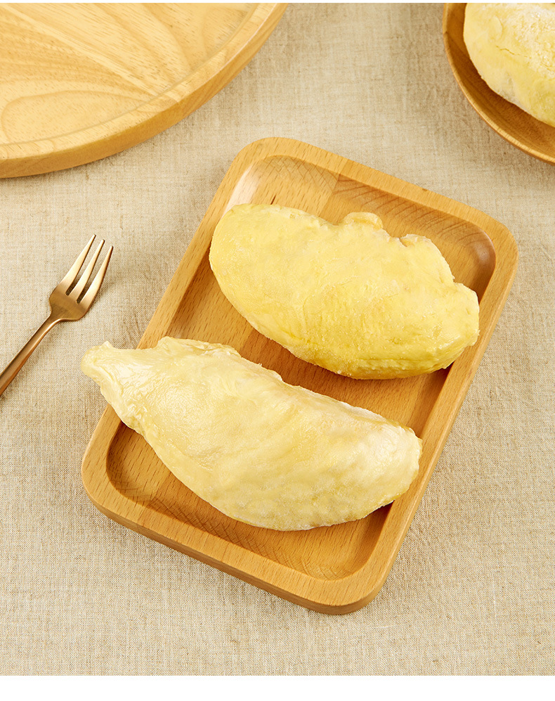 泰国进口新鲜金枕头榴莲肉无核冷冻榴莲肉3kg批发(a )速冻水果