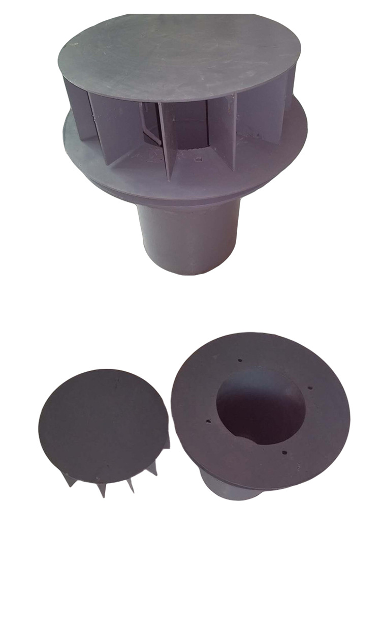 铸铁侧排雨水斗侧排地漏87型雨水斗穿墙地漏圆口方口女儿墙雨水口