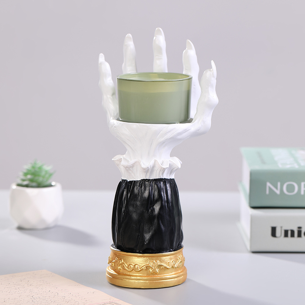 跨境创意独立站天使之手树脂工艺品摆件手臂挂件装饰书房摆件