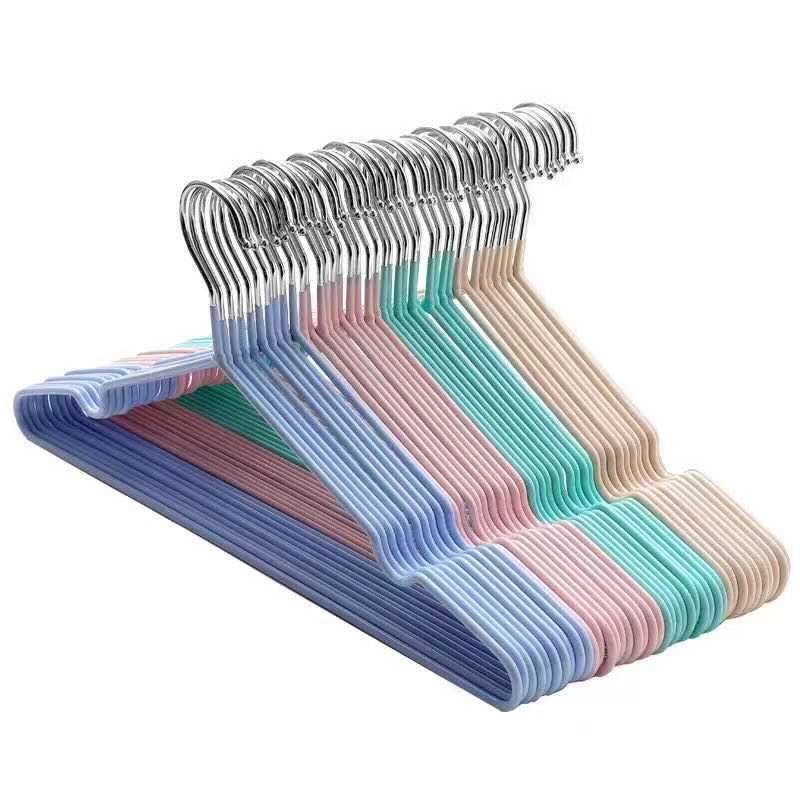 New Children Adult Non-Slip Clothes Hanger Multi-Functional Seamless Drying Wet and Dry Clothes Clothes Hanger One Piece Dropshipping