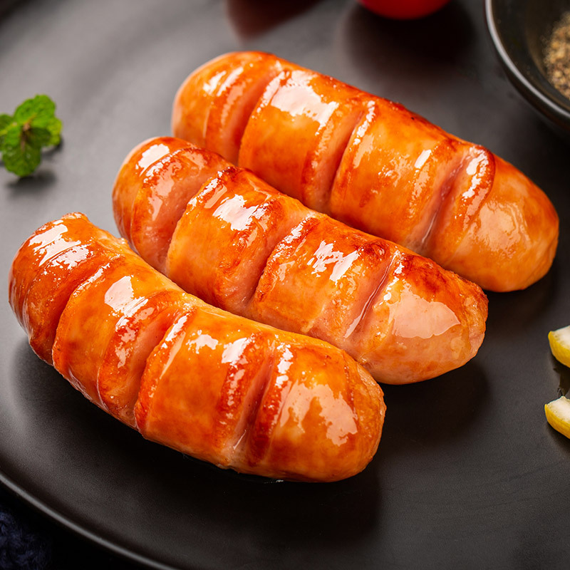 地道肠台湾风味烤肠原味猪肉肠火山石烤肉肠黑椒味热狗香肠